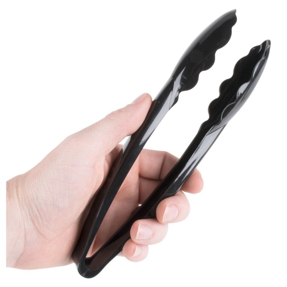 💝10/$10💝 Black Plastic Serving Tong, Fineline item 3390 - Picture 5 of 10